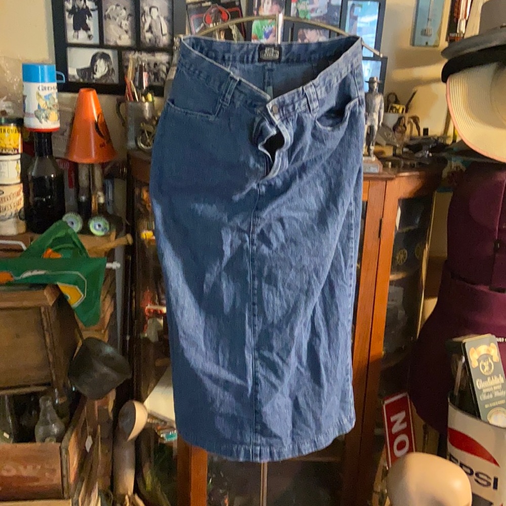 Lee casuals denim long skirt